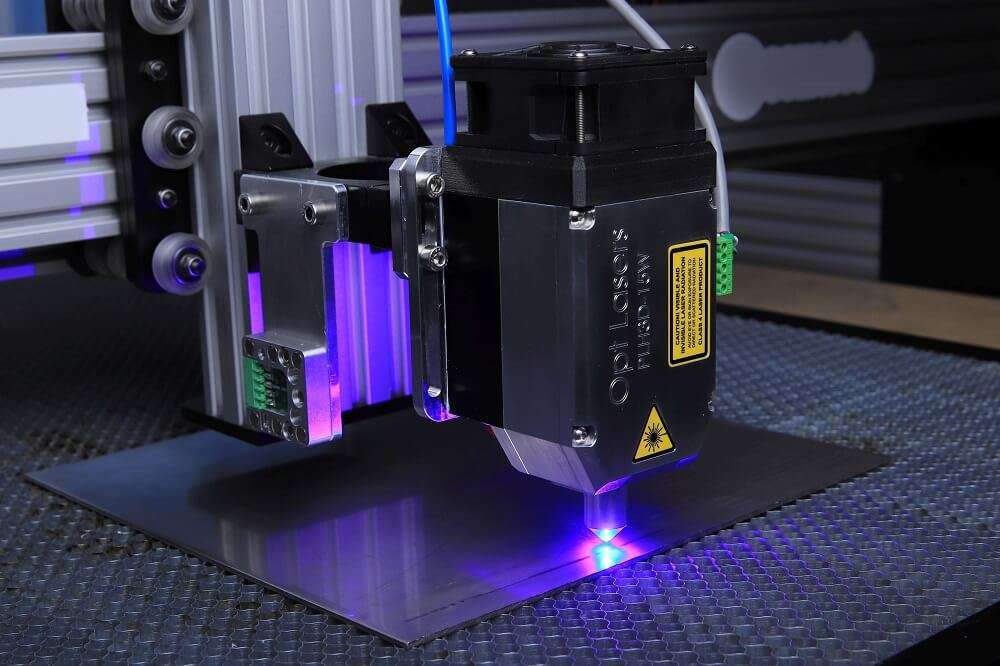 CNC precision cutting operation